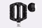 Rockbros 2017-12Cbk Nylon Bicycle Pedal Set Black