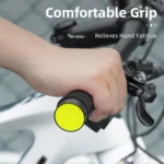 Rockbros 40720007001 Bicycle Grips With Reflector Black