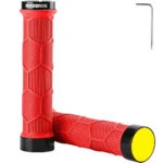 Rockbros 40720007002 Bicycle Grips With Reflector Red