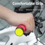 Rockbros 40720007002 Bicycle Grips With Reflector Red
