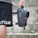 Rockbros B68 Bicycle Bag For Armored Frame With Phone Pocket And Cover 1.7L Black