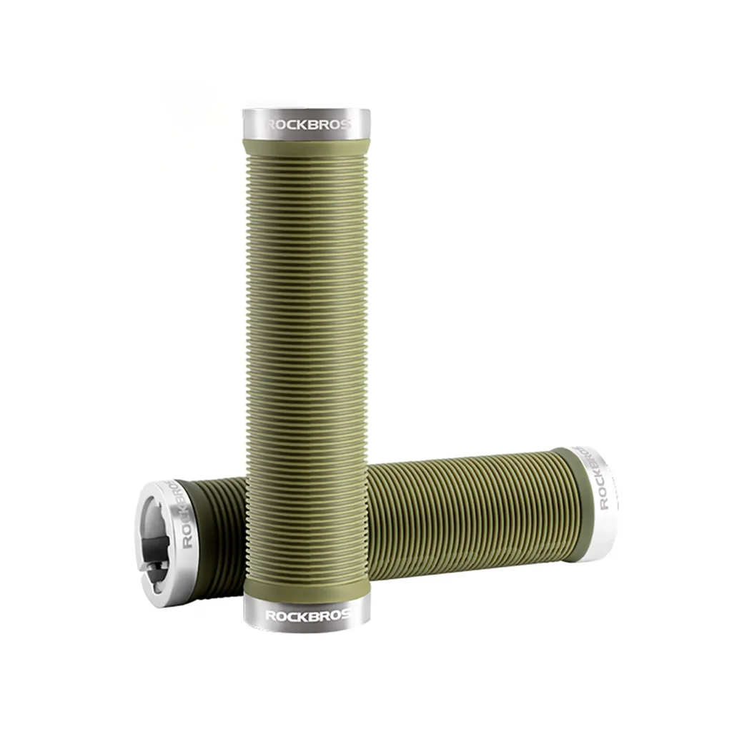 Rockbros Bike Grips Anti-Slip Twist Grips Green