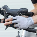 Rockbros Breathable Short Finger Cycling Gloves, Size: S Gray