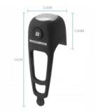 Rockbros Cb1709Bk Electronic Bicycle Bell Black