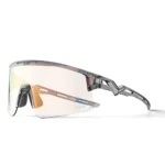 Rockbros Cycling Glasses Photochromic, With Uv Protection And Corrective Insert Transparent Black