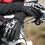 Rockbros Cycling Gloves, Insulated, Long, Size: M Black And Gray