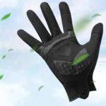 Rockbros Cycling Gloves Spring/Summer/Autumn, Full, Size: M Black
