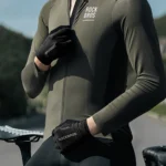Rockbros Cycling Gloves Spring/Summer/Autumn, Full, Size: M Black