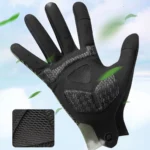 Rockbros Cycling Gloves Spring/Summer/Autumn, Full, Size: M Green