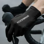 Rockbros Cycling Gloves Spring/Summer/Autumn, Full, Size: XL Black