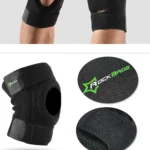 Rockbros Lf1106L Sports Protector For Patella And Knee Joint, Size L Black