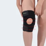 Rockbros Lf1106L Sports Protector For Patella And Knee Joint, Size L Black