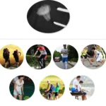 Rockbros Lf1106L Sports Protector For Patella And Knee Joint, Size L Black