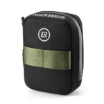 Rockbros Mini Saddle Bag With Co2 Cartridge Holder Black/Green