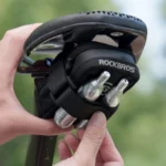 Rockbros Mini Saddle Bag With Co2 Cartridge Holder Black/Green