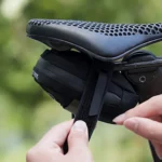 Rockbros Mini Saddle Bag With Co2 Cartridge Holder Black/Green