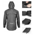 Rockbros Ypy013Bkm Breathable Windproof Rain Jacket M Black