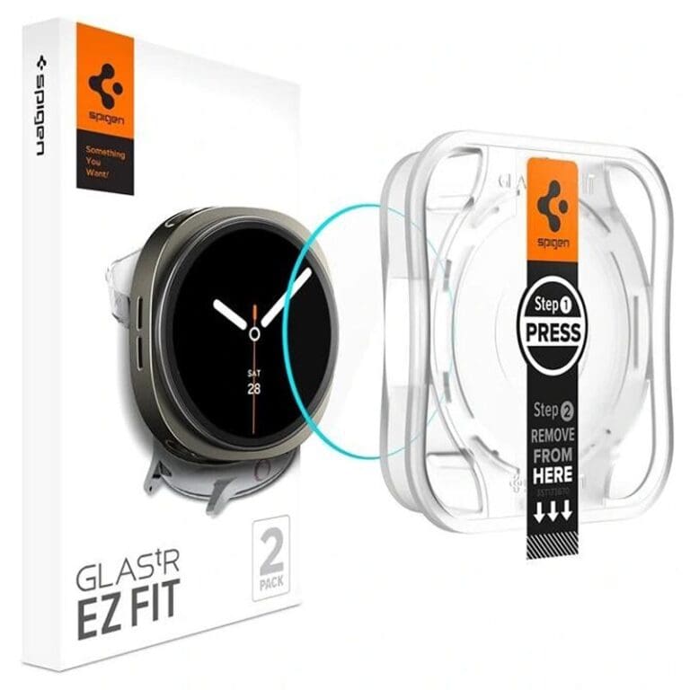Spigen Glas.Tr ”Ez-Fit” 2-Pack Galaxy Watch 8 (40 mm) Clear