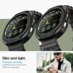 Spigen Liquid Air Samsung Galaxy Watch 8 (40 mm) Matte Black
