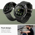 Spigen Liquid Air Samsung Galaxy Watch 8 (44 mm) Matte Black