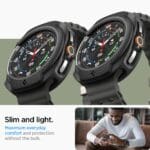 Spigen Liquid Air Samsung Galaxy Watch 8 Classic (46 mm) Matte Black