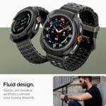 Spigen Liquid Air Samsung Galaxy Watch 8 Classic (46 mm) Matte Black