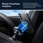 Spigen Mft13 Magnetic MagSafe Dashboard & Vent Car Mount Black
