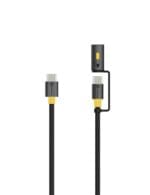 Tactical Stinger Cable USB-C/USB-C 1,5m Black