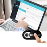 Tech-Protect Camera Cover Cam Fit+ 3-Pack Laptop Webcam Cover Black
