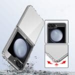 Tech-Protect Flexair Hybrid Clear Kryt Samsung Galaxy Z Flip 6/7 Fe