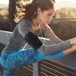 Tech-Protect M6 Universal Sport Armband Black/Orange