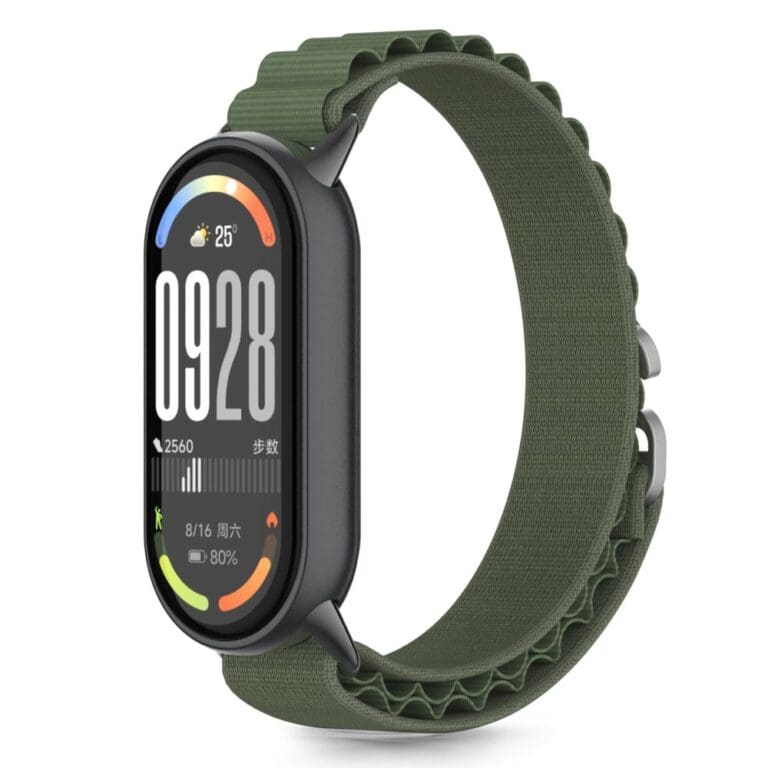 Tech-Protect Nylon Pro Xiaomi Smart Band 8 / 9 / 10 / Nfc Army Green