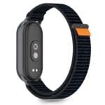 Tech-Protect Nylon Stripe Xiaomi Smart Band 8 / 9 / 10 / Nfc Black/Orange