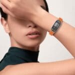 Tech-Protect Nylon Stripe Xiaomi Smart Band 8 / 9 / 10 / Nfc Black/Orange