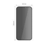Tech-Protect Quick Set Spy+ 2-Pack Privacy iPhone 16 Pro