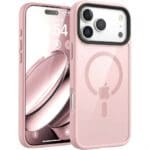 Frosted Magsafe BHcase Pink Kryt iPhone 17 Pro