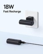 Baseus Compact 20W Fast Charge USB-C Powerbank 5000mAh Cluster Black