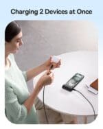 Baseus Compact 20W Fast Charge USB-C Powerbank 5000mAh Cluster Black