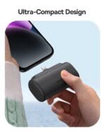 Baseus Compact (IP Edition) 20W Fast Charge USB-C Powerbank 5000mAh Cluster Black