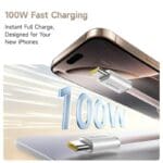 Baseus Dynamic 4 Pro Series Data Cable USB-C USB-C 100W 1m Baby Pink