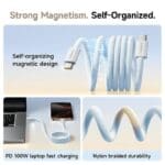 Baseus Dynamic 4 Pro Series Data Cable USB-C USB-C 100W 1m Galaxy Blue