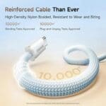 Baseus Dynamic 4 Pro Series Data Cable USB-C USB-C 100W 1m Galaxy Blue