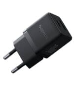 Baseus Palm Fast Charger USB-A + USB-C 30W Black