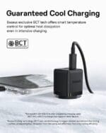 Baseus Palm Fast Charger USB-A + USB-C 30W Black