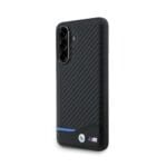 BMW M PU Carbon Blue Line Black Kryt Samsung Galaxy A56 5G