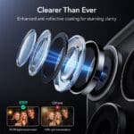 ESR Armorite Camera Protector Black iPhone 14 Pro/14 Pro Max/15 Pro/15 Pro Max/16 Pro/16 Pro Max/17 Pro/17 Pro Max