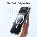 ESR Classic Hybrid Kickstand MagSafe Clear Kryt iPhone 17 Pro