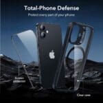 ESR Classic Hybrid MagSafe & Tempered Glass Clear/Black iPhone 17