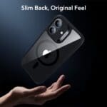 ESR Classic Hybrid MagSafe & Tempered Glass Clear/Black iPhone 17