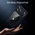 ESR Classic Hybrid MagSafe & Tempered Glass Clear/Black iPhone 17 Pro